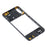 For Samsung Galaxy A30s A307 Middle Plate Frame Mobile Phone Replacement Part (Without Logo) - Black - 4