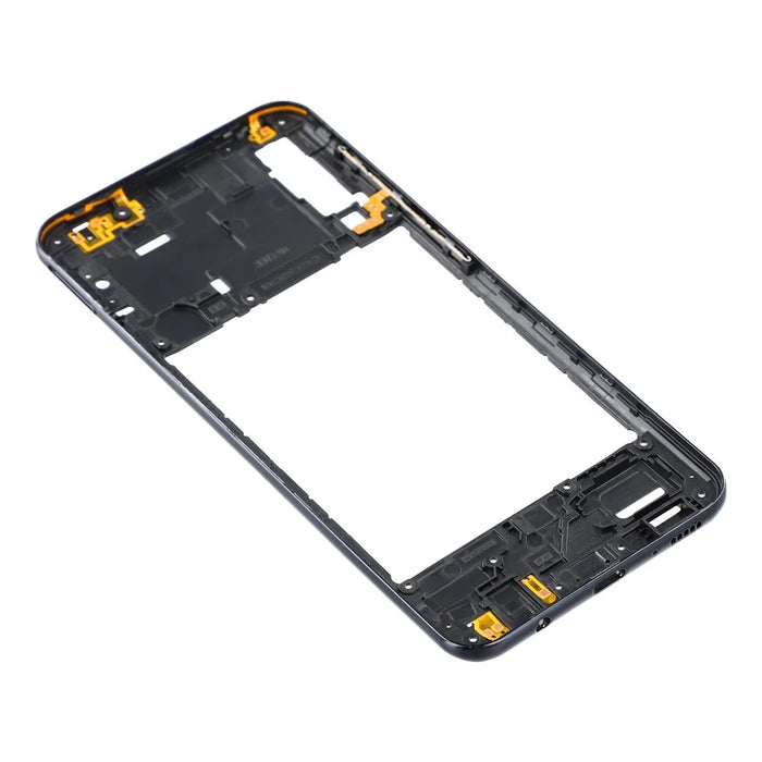 For Samsung Galaxy A30s A307 Middle Plate Frame Mobile Phone Replacement Part (Without Logo) - Black - 4