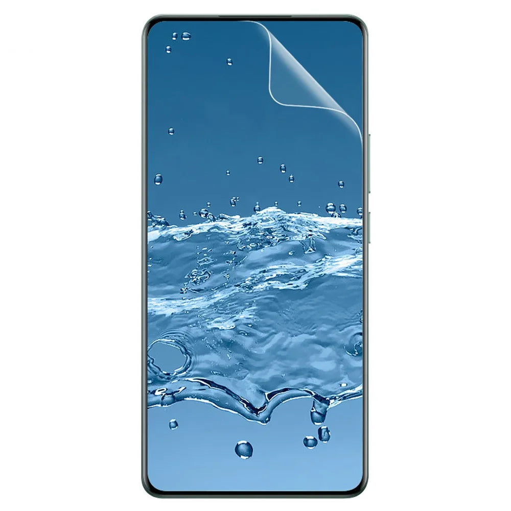 IMAK Hydrogel Film 4th For Realme P4 Pro 5G Full Screen Protector Ultra Clear Full Glue Soft TPU Film (Fingerprint Unlock) - Transparent - 4