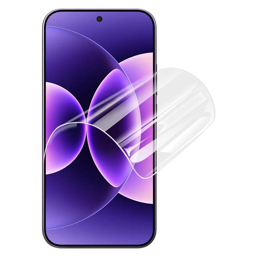 IMAK Hydrogel Film 4th For Xiaomi 17 Pro Max / 17 Max / OnePlus Nord CE6 5G / Turbo 6X Pro 5G / Ace 6 Ultra 5G Full Screen Protector Ultra Clear Full Glue Soft TPU Film (Fingerprint Unlock) - Transparent - 1