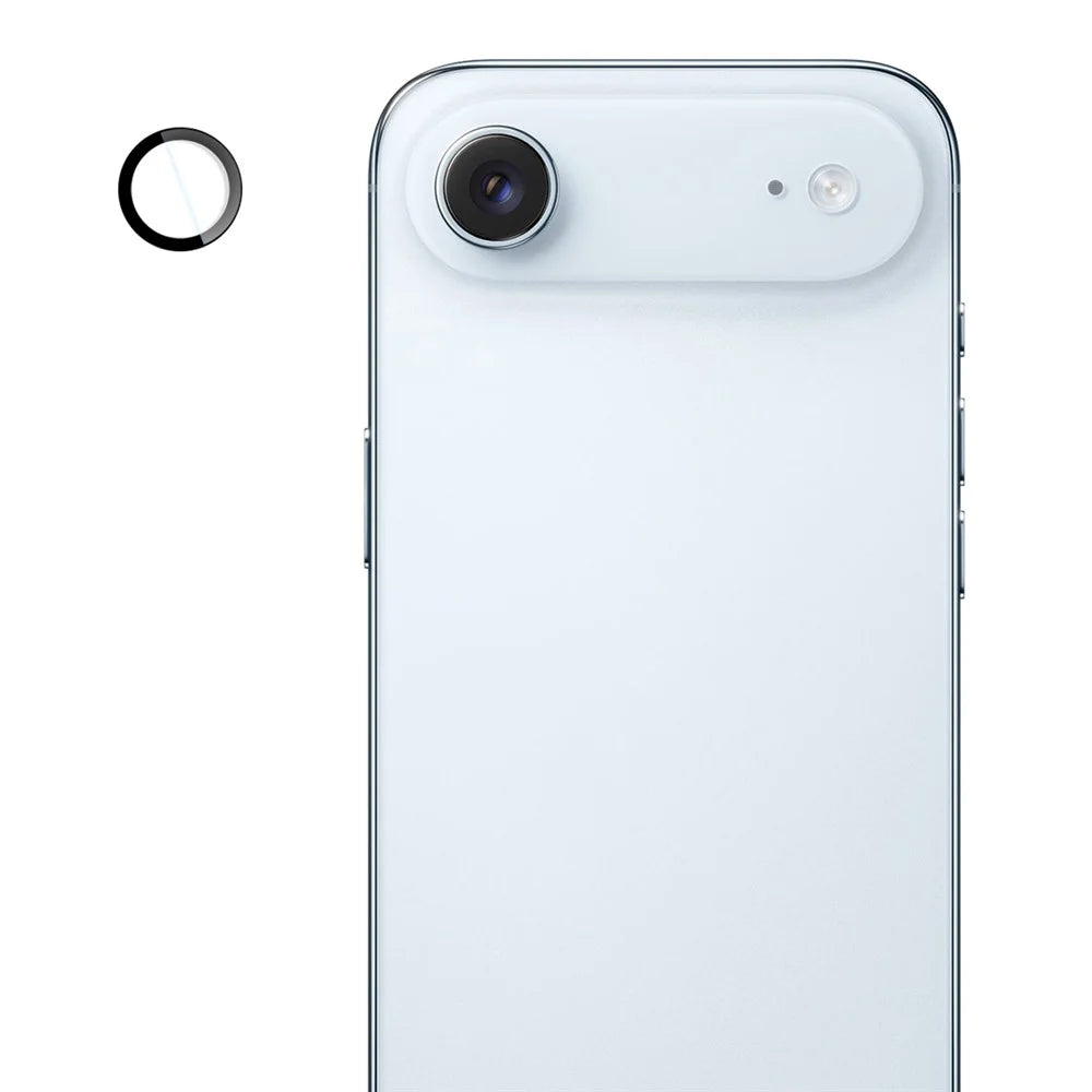 IMAK For iPhone Air Tempered Glass Full Coverage Camera Lens Protector with Self Positioning Frame (Complete Covering) - 1