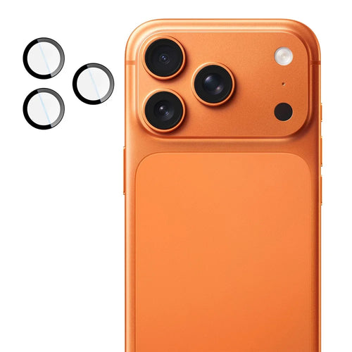 IMAK For iPhone 17 Pro / 17 Pro Max Tempered Glass Full Coverage Camera Lens Protector with Self Positioning Frame (Complete Covering) - 1