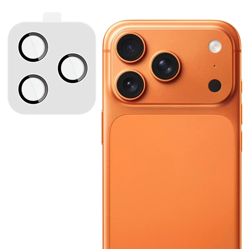 IMAK For iPhone 17 Pro / 17 Pro Max Tempered Glass Full Coverage Camera Lens Protector with Self Positioning Frame (Complete Covering) - 7