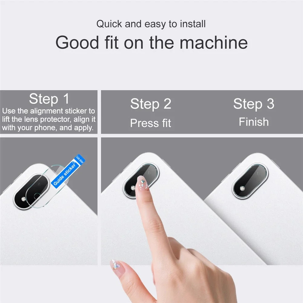 IMAK For Samsung Galaxy Tab S11 Ultra Tempered Glass Full Coverage Camera Lens Protector + Acrylic Lens Cap - 5