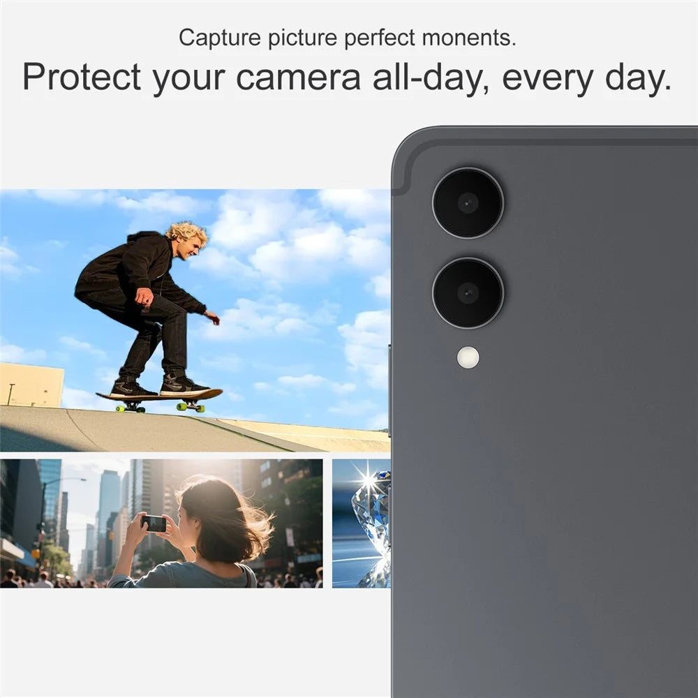 IMAK For Samsung Galaxy Tab S11 Ultra Tempered Glass Full Coverage Camera Lens Protector + Acrylic Lens Cap - 6