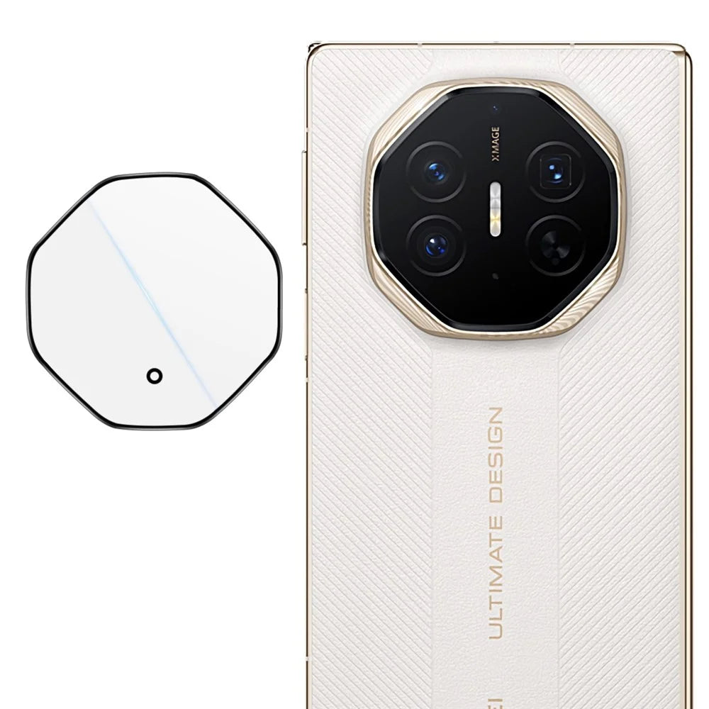 IMAK For Huawei Mate XTs Ultimate Tempered Glass Full Coverage Camera Lens Protector with Self Positioning Frame (Black Version) - 1