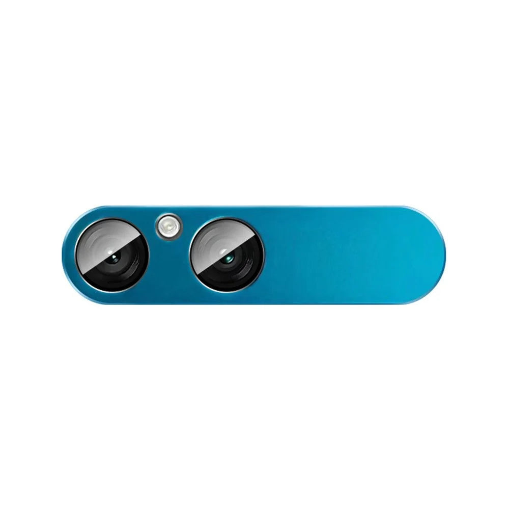 IMAK For Sony Xperia 10 VII Full Coverage Camera Lens Film Metal Lens Cap + Tempered Glass Lens Protector - Blue - 5