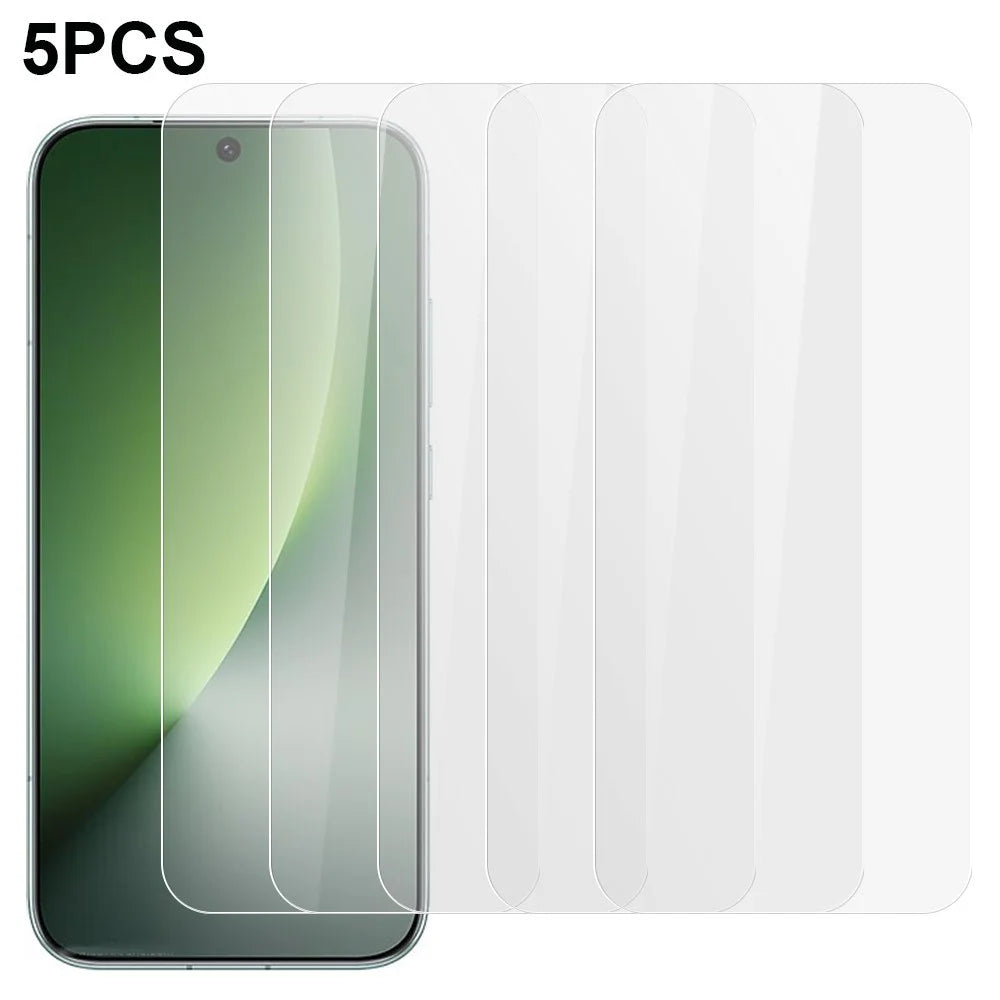 5Pcs For Honor Magic8 5G Front Screen Protector 0.3mm 2.5D Tempered Glass Clear Film - 1