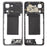For Oppo Reno8 5G (Global Version) CPH2359 OEM Middle Housing Plate Frame Part (Without Logo) - Black - 1