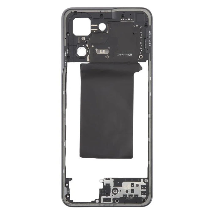 For Oppo Reno8 5G (Global Version) CPH2359 OEM Middle Housing Plate Frame Part (Without Logo) - Black - 2