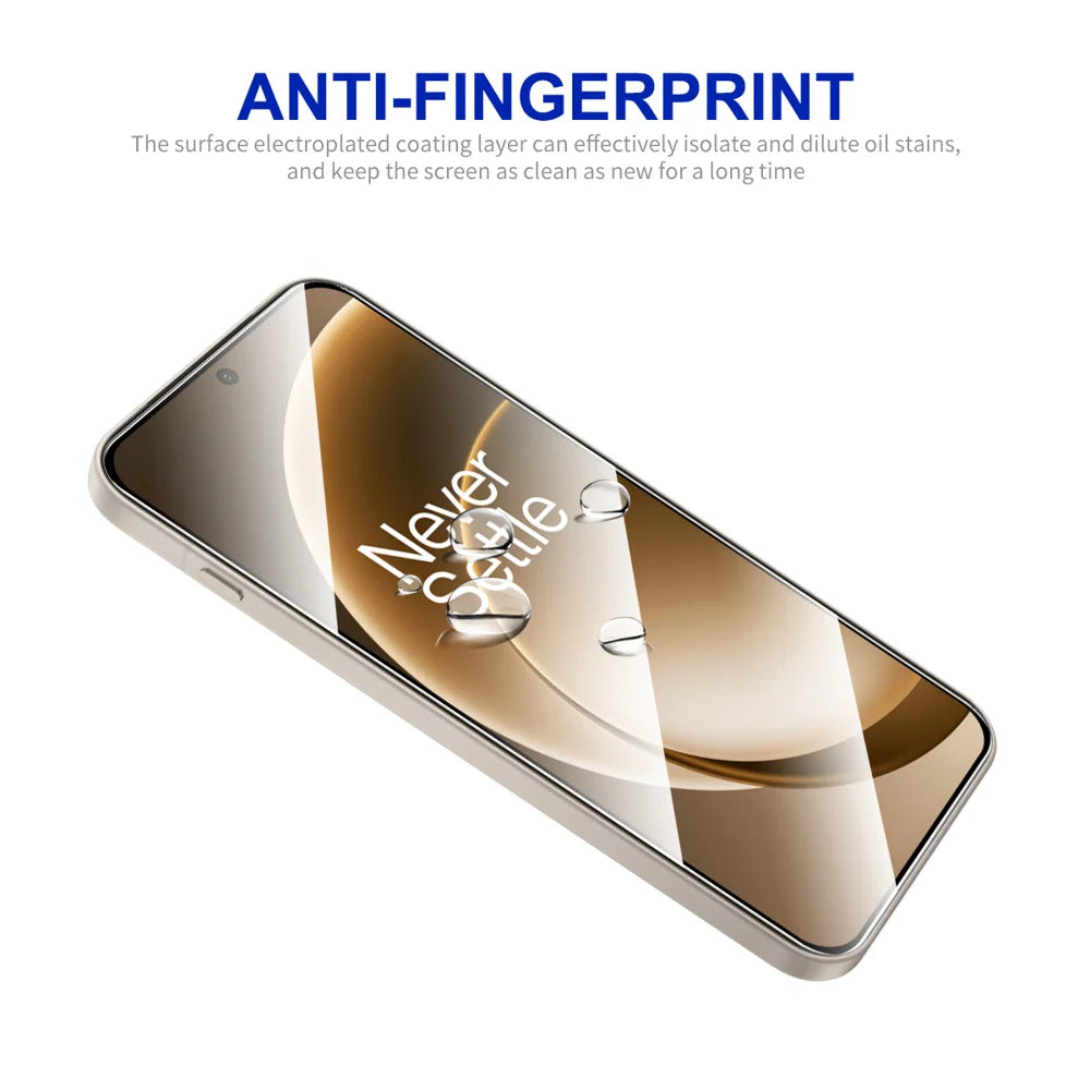ENKAY HAT PRINCE For OnePlus 15 5G Screen Protector   Silk Print 0.18mm Tempered Glass (Fingerprint Unlock) - Transparent - 7
