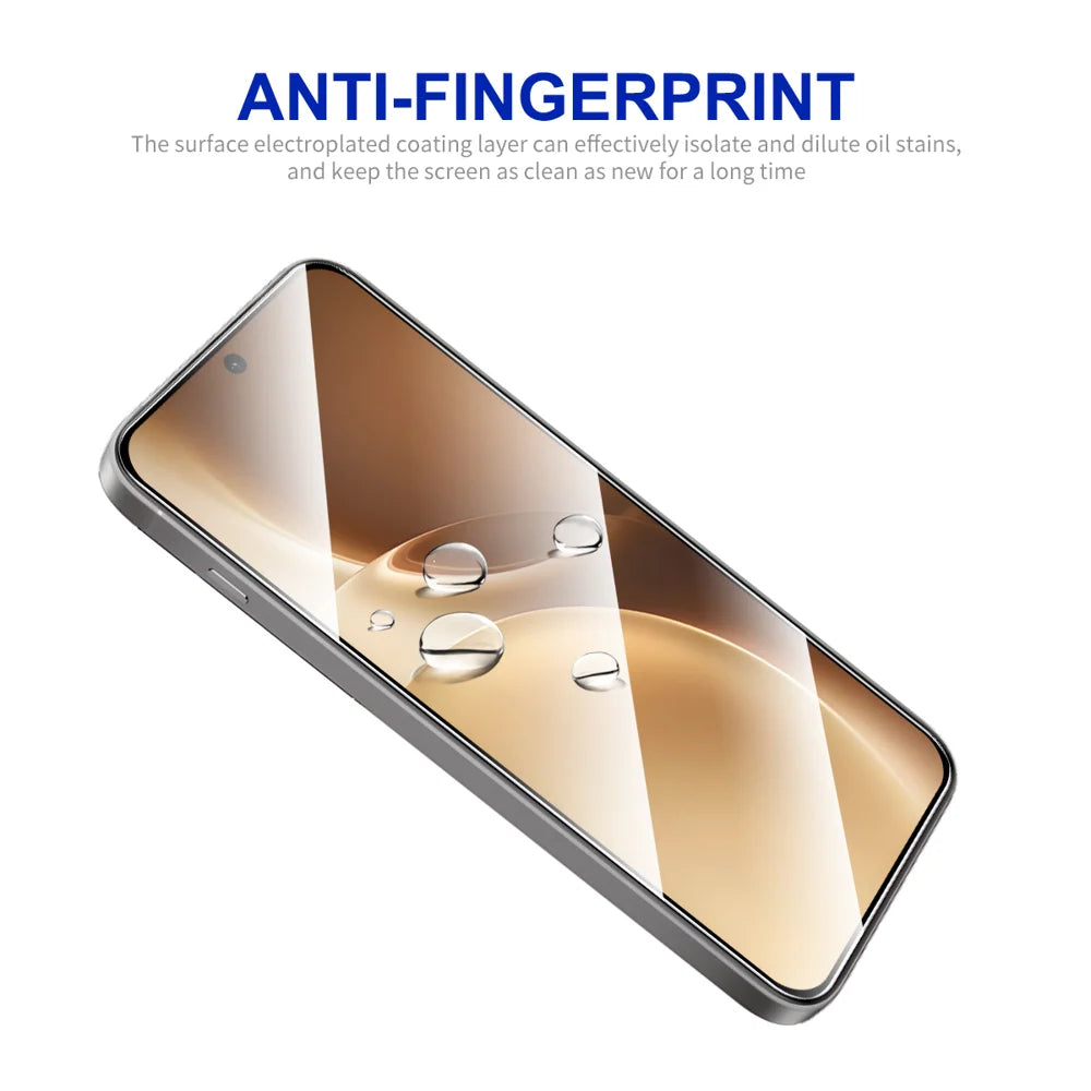 ENKAY HAT PRINCE For vivo X300 5G Screen Protector   Silk Print 0.18mm Tempered Glass (Fingerprint Unlock) - Transparent - 7