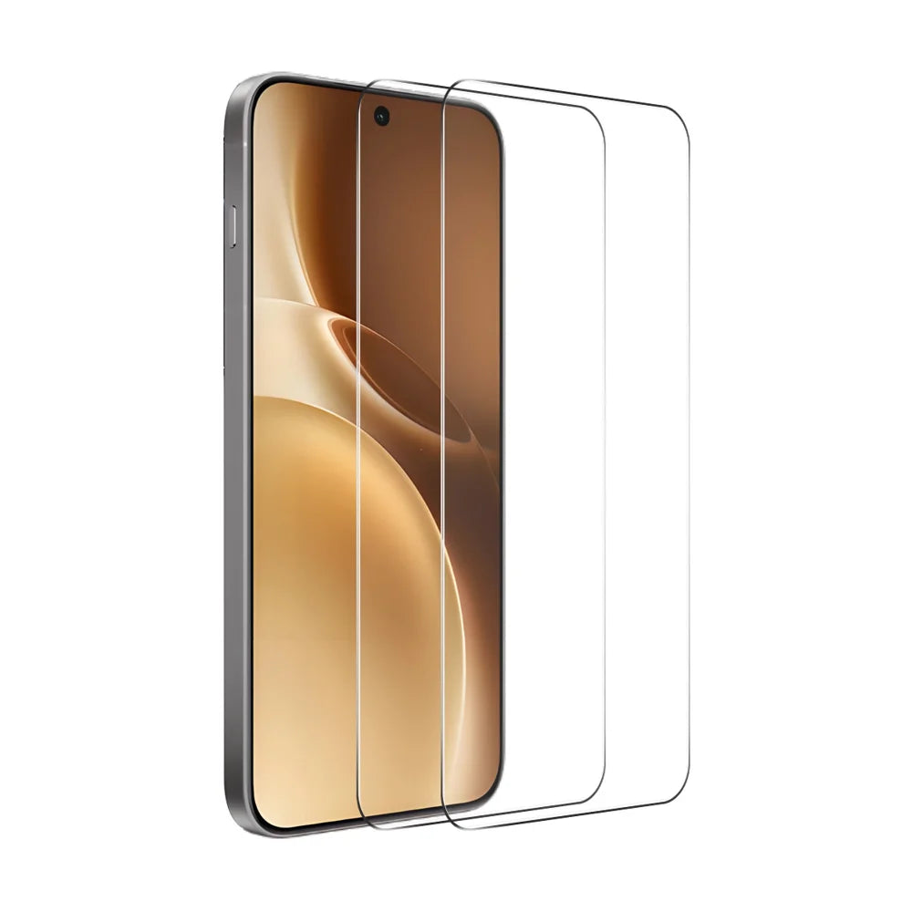 ENKAY HAT PRINCE For vivo X300 5G 2Pcs Screen Protector   Fingerprint Unlock 0.18mm High Aluminum-silicon Glass - Transparent - 1