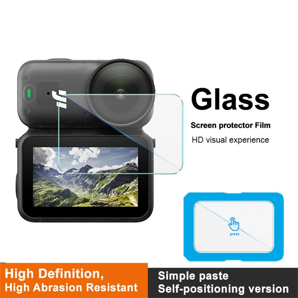 IMAK For DJI Osmo Nano Clear Tempered Glass Screen Protector with Self Positioning Frame - 3