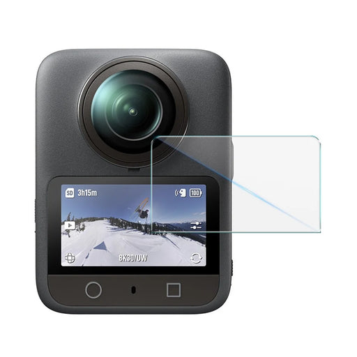 IMAK For DJI Osmo 360 Clear Tempered Glass Screen Protector with Self Positioning Frame - 1