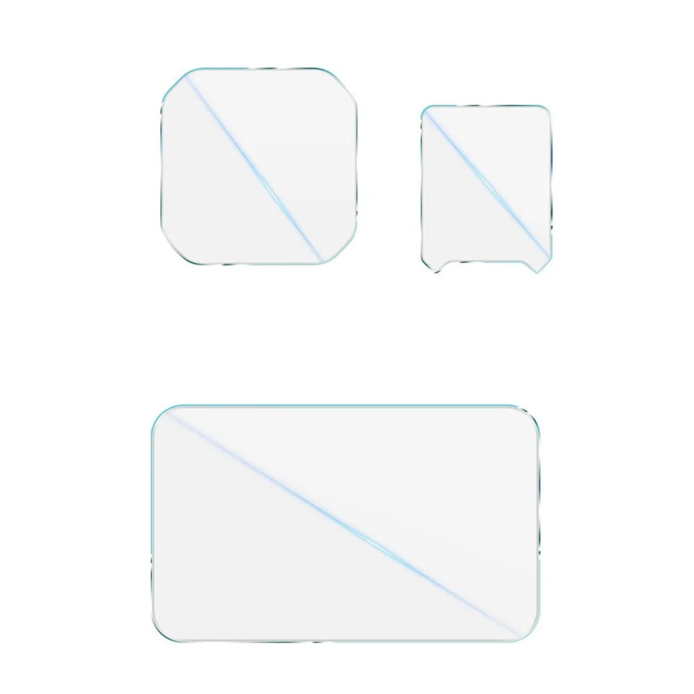 IMAK For Insta360 Ace Pro 2 Tempered Glass Screen Protector + Lens Film Set with Self Positioning Frame - 2