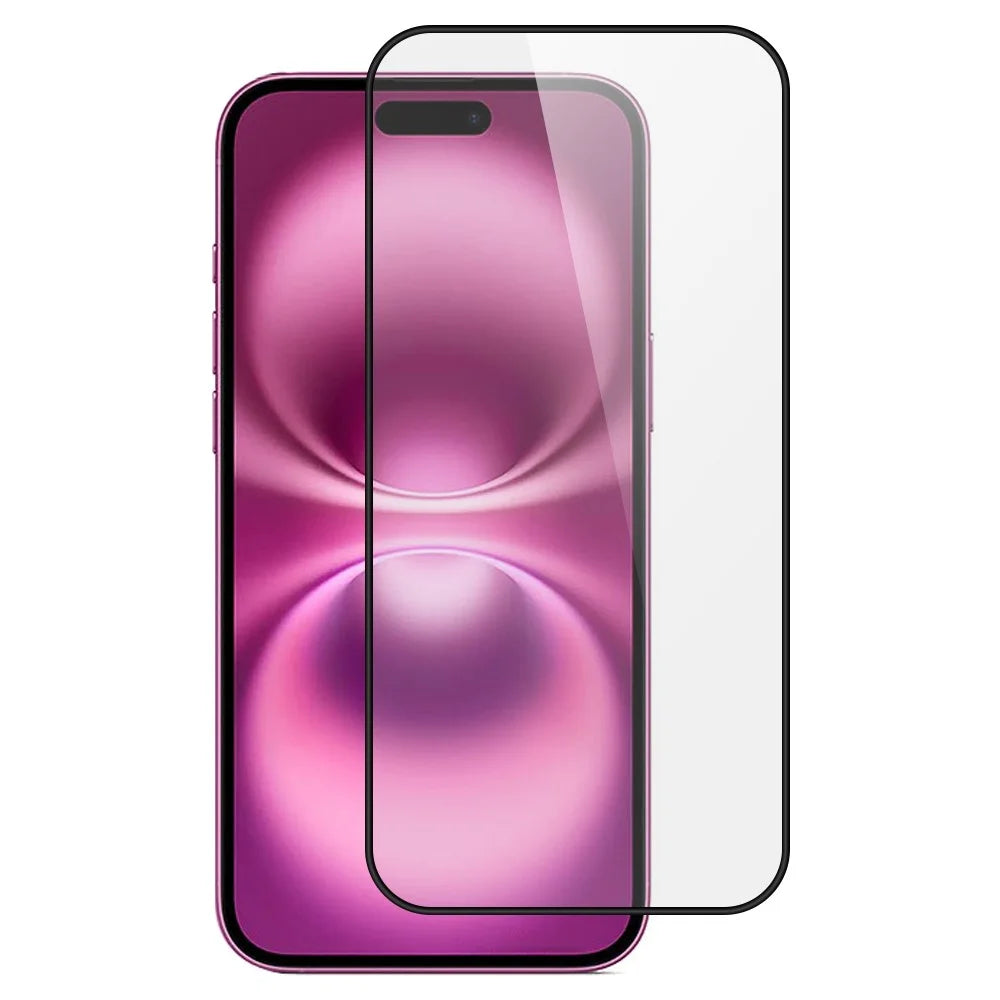 For iPhone 16 Plus  /  15 Plus Screen Protector AR Anti Reflective HD Full Glue High Aluminium-Silicon Glass Film - 1