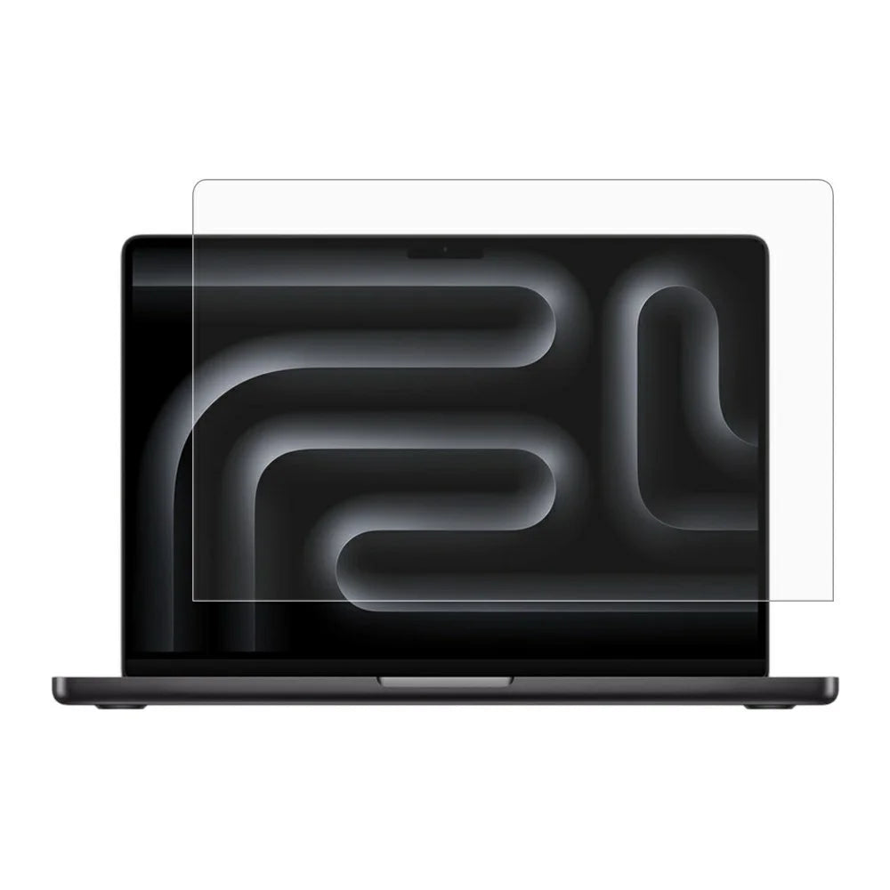 Tempered Glass Film For MacBook Pro 14 inch (2026) A3427 A3426 / (2025) A3434 A3112 A3185 A3401 / (2024) A2918 A2992 / (2023) A2779 / (2022) / (2021) A2442 0.3mm Arc Edge HD Full Screen Protector - 1