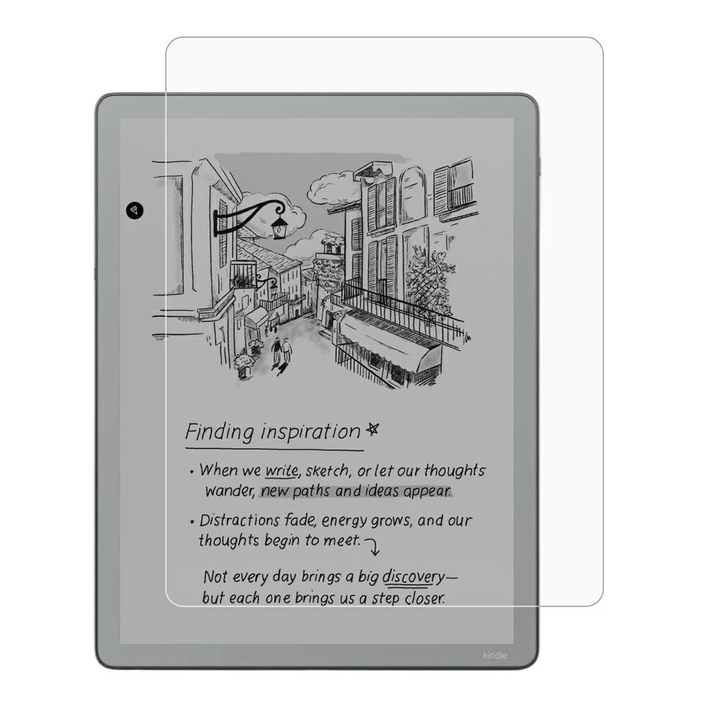 For Amazon Kindle Scribe (2025) Without Front Light Tempered Glass Film 0.3mm Arc Edge HD Full Screen Protector - 1