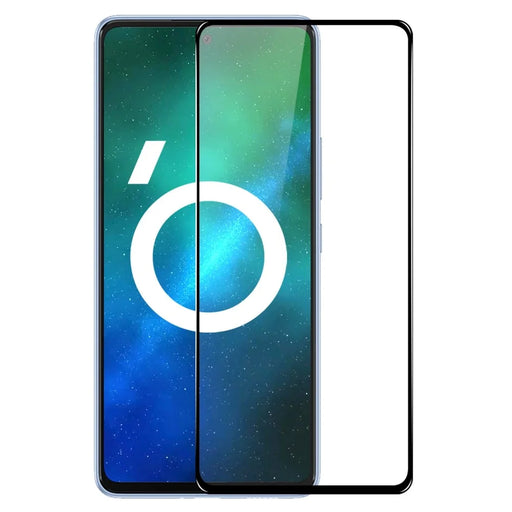 NORTHJO A+ For Samsung Galaxy A53 5G Silk Printing Full Screen Protector 0.3mm 2.5D Anti-explosion High Aluminum-silicon Glass Film - Black - 1