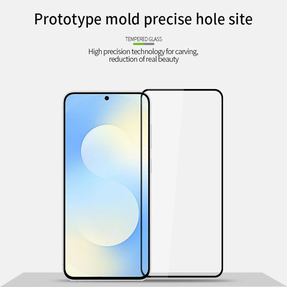 PINWUYO For Samsung Galaxy S25 FE Tempered Glass Film  JK Series-2 9H Full Screen Protector - Black - 3