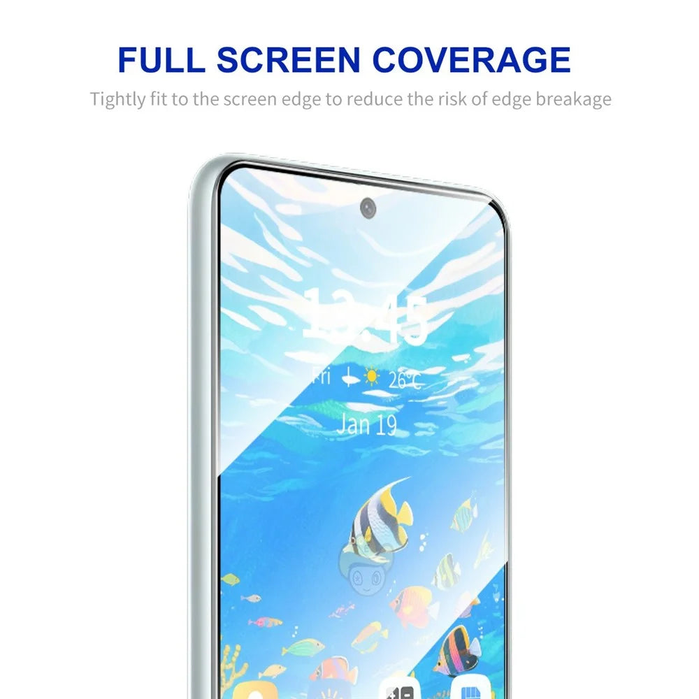 ENKAY HAT PRINCE For OnePlus 15 5G Screen Protector 0.18mm Silk Printing Full Glue High Aluminium-Silicon Glass Film Fingerprint Unlock - 5