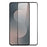 NORTHJO A+ for Samsung Galaxy S25 FE Screen Protector High Aluminum-Silicon Film 0.3mm 2.5D Black Edge Silk Printing - 1