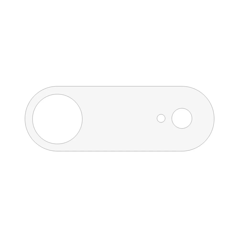 For iPhone Air Camera Lens Film Ultra Thin Matte Anti Scratch PET Lens Base Protector - 2