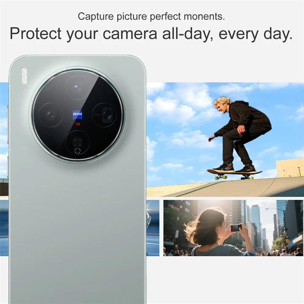 IMAK For vivo X300 5G Full Coverage Camera Lens Protector Slim Tempered Glass Lens Film - 5