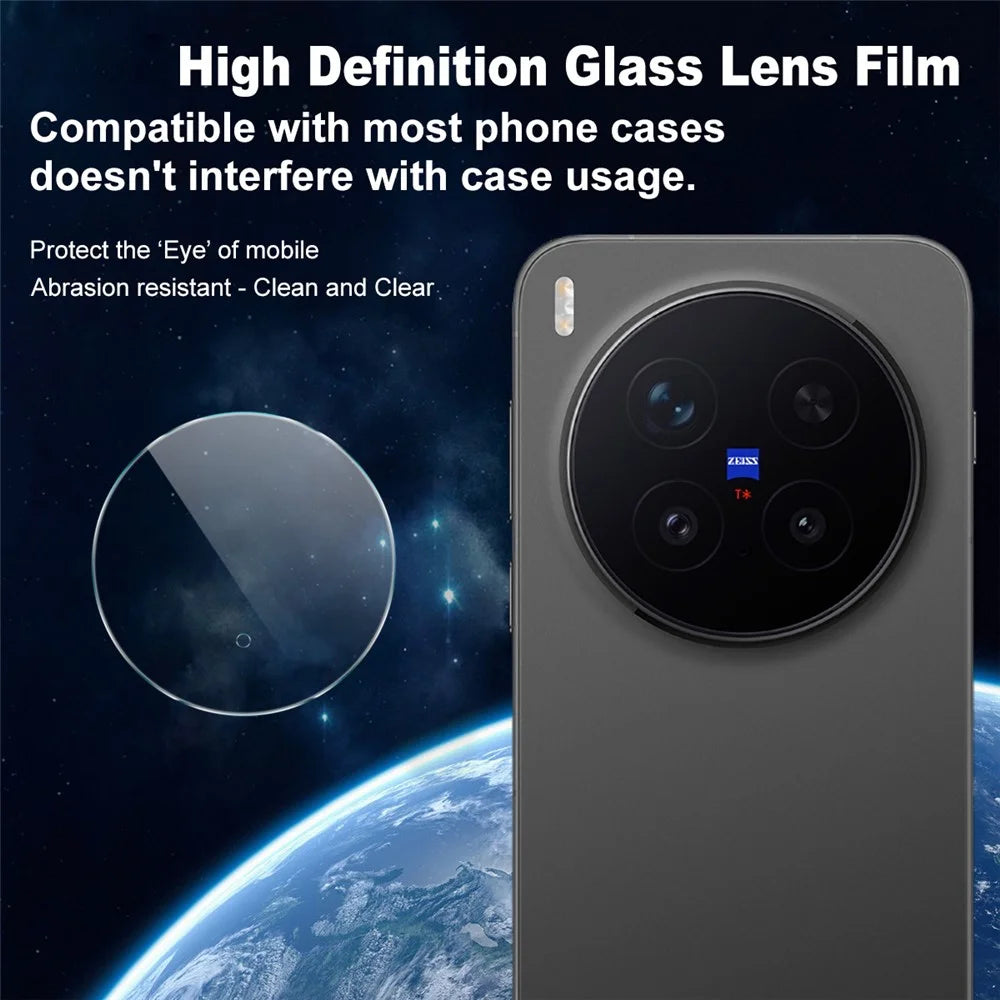 IMAK For vivo X300 Pro 5G Full Coverage Camera Lens Protector Slim Tempered Glass Lens Film - 2