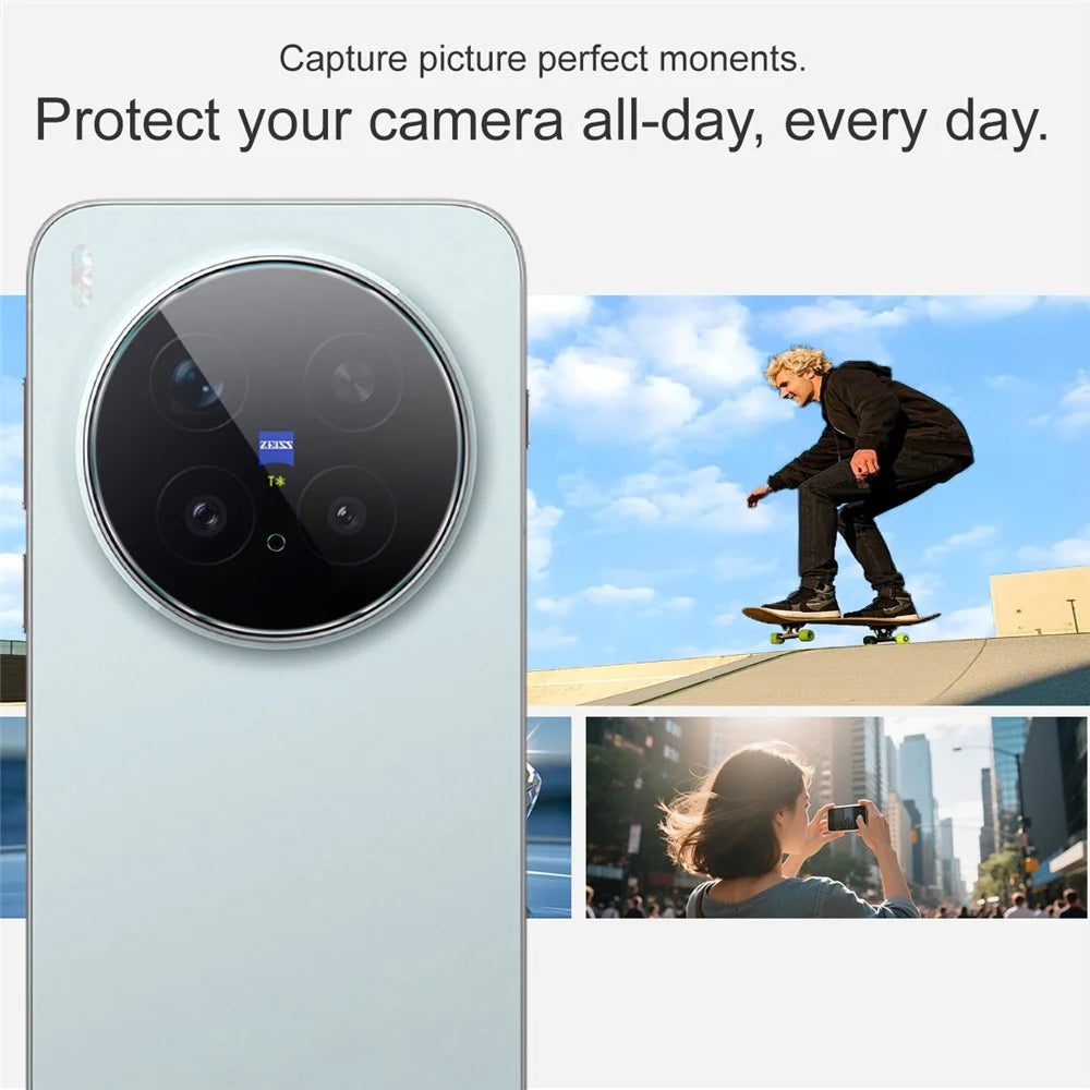 IMAK For vivo X300 Pro 5G Full Coverage Camera Lens Protector Slim Tempered Glass Lens Film - 5