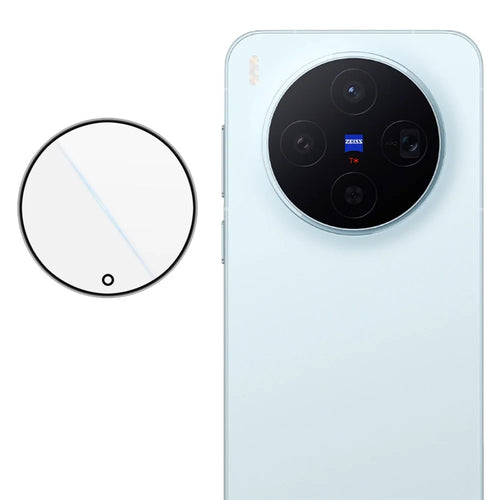 IMAK For vivo X300 5G Full Coverage Camera Lens Protector Tempered Glass Lens Film with Self Positioning Frame - 1