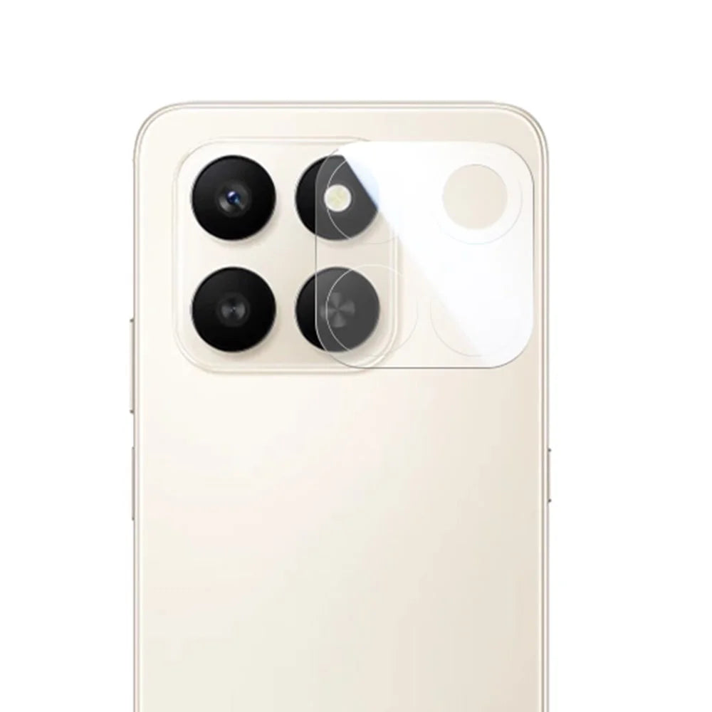 RURIHAI 3D Camera Lens Protector for Honor 400 Smart 5G / 4G / X7d 4G HD Clear High Aluminium-silicon Glass Lens Film (NOT Complete Covering) - 1