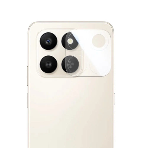 RURIHAI 3D Camera Lens Protector for Honor 400 Smart 5G / 4G / X7d 4G HD Clear High Aluminium-silicon Glass Lens Film (NOT Complete Covering) - 1