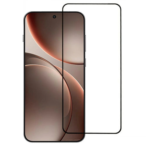 For Oppo Find X9 5G Screen Protector Full Glue Silk Printing Tempered Glass Film Support Fingerprint Unlock - 1