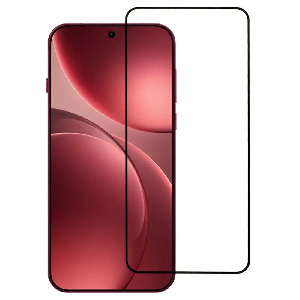 For Oppo Find X9 Pro 5G Screen Protector Full Glue Silk Printing Tempered Glass Film Support Fingerprint Unlock - 1