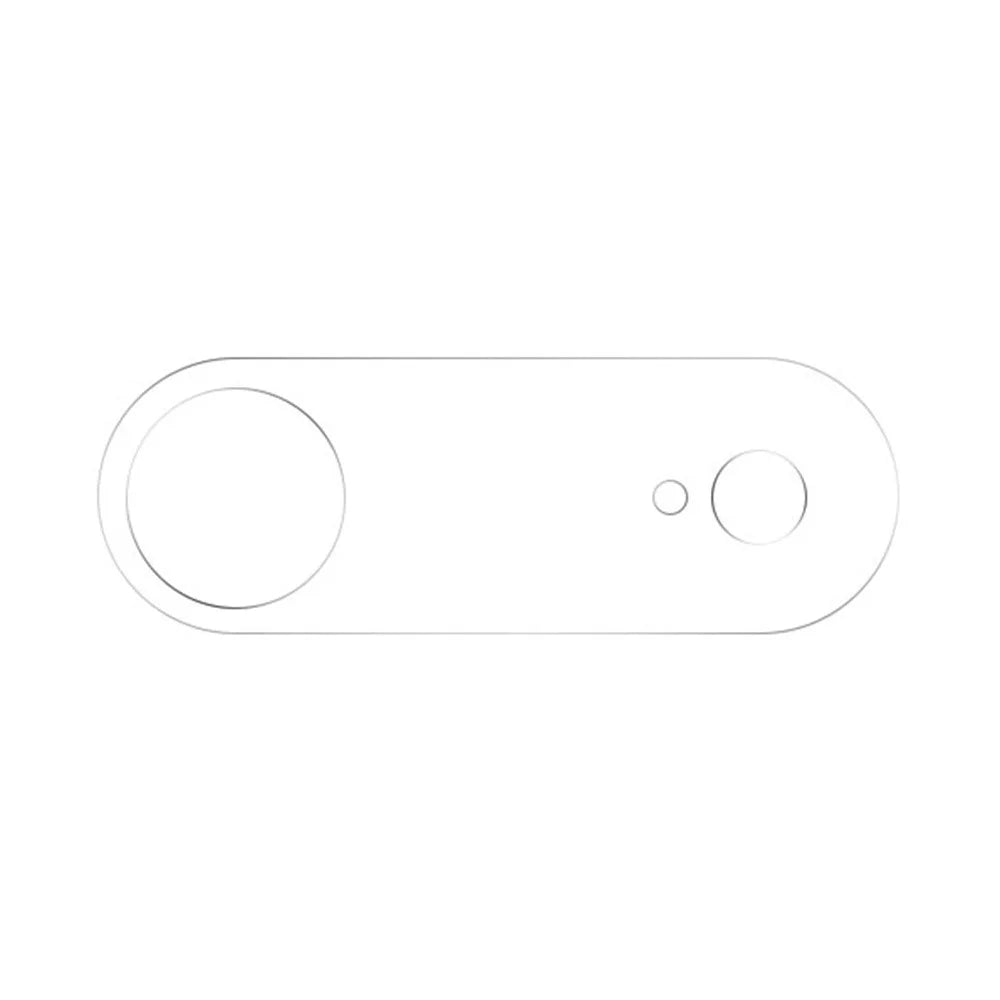 RURIHAI For iPhone Air Full Coverage Camera Lens Protector Matte Soft PET Lens Film - 3