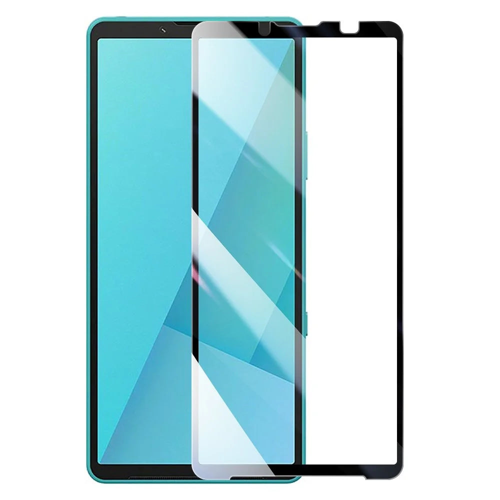 RURIHAI For Sony Xperia 10 VII Full Screen Protector Full Glue Secondary Hardening High Aluminium-Silicon Glass Film - 1