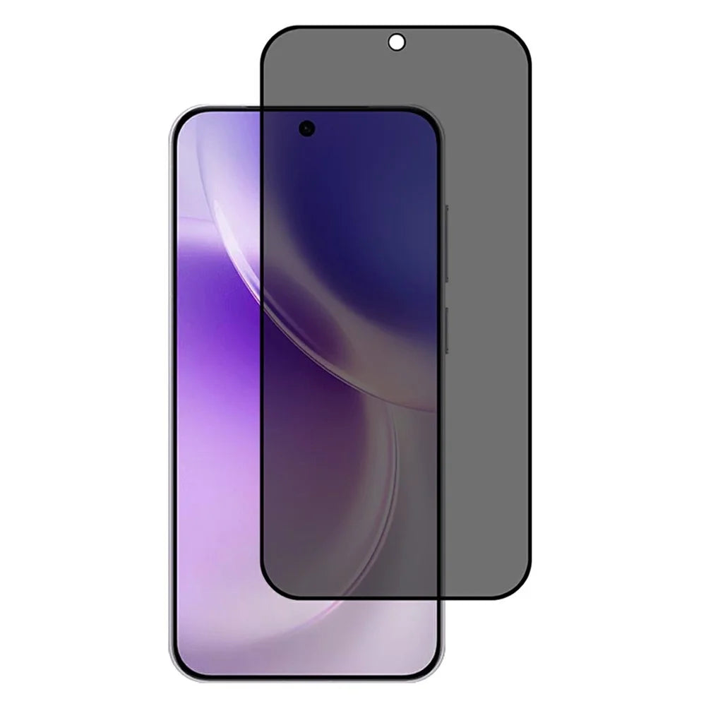 For vivo X300 5G Full Cover Privacy Screen Protector Black Edge Full Glue Matte Anti-Spy Tempered Glass Film - 1