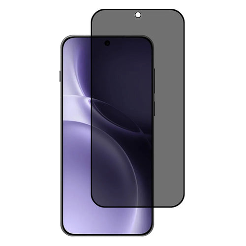 For vivo X300 Pro 5G Full Cover Privacy Screen Protector Black Edge Full Glue Matte Anti-Spy Tempered Glass Film - 1