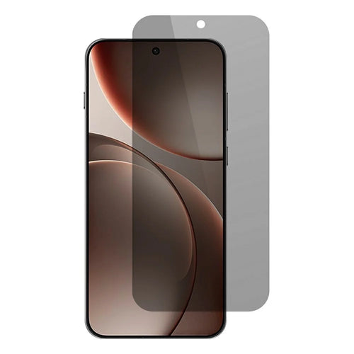 For Oppo Find X9 5G Tempered Glass 180 Degree Anti-Peep Film Full Glue Full Screen Protector Support Fingerprint Unlock - 1