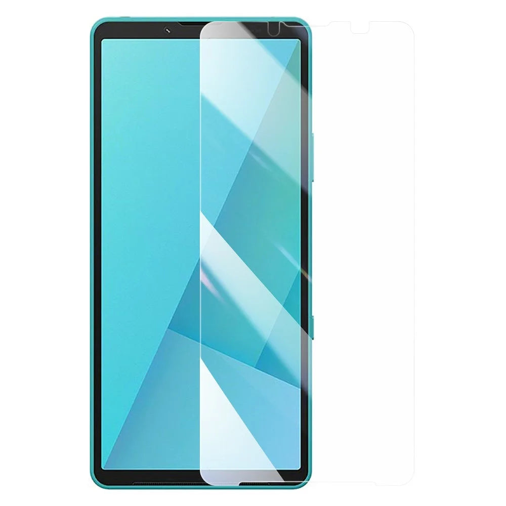 RURIHAI For Sony Xperia 10 VII Screen Protector 0.26mm 2.5D Full Glue High Aluminium Silicon Glass Film (NOT Complete Covering) - 1