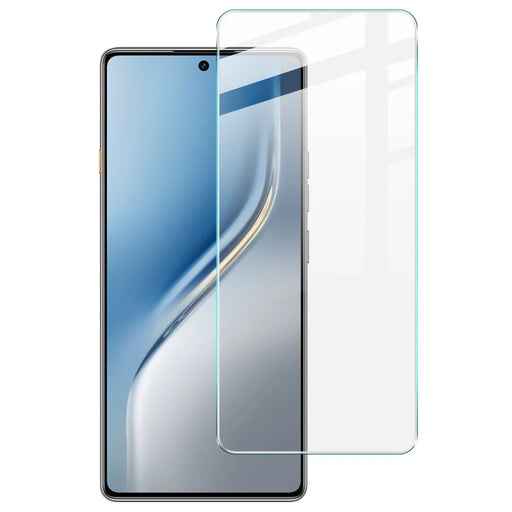 IMAK H Series For TECNO Camon 40 4G Screen Protector Tempered Glass Film (Not Complete Coverage) (Fingerprint Unlock) - 1