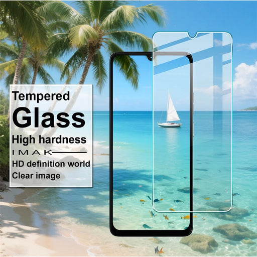 IMAK H Series For Motorola Moto G06 Power 4G / G06 4G Tempered Glass Screen Protector Shatter-Proof Protection (Not Complete Coverage) - 2