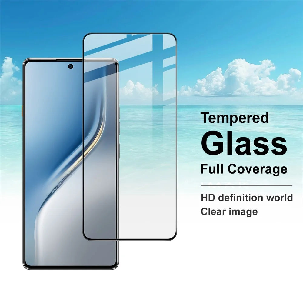 IMAK Pro+ Series For TECNO Camon 40 4G Screen Protector Full Coverage Tempered Glass Film (Fingerprint Unlock) - 2