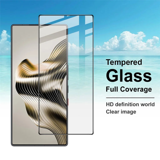IMAK Pro+ Series For ZTE nubia RedMagic 11S Pro+ 5G / 11S Pro 5G / 11 Pro 5G / 11 Pro+ 5G Screen Protector Full Coverage Tempered Glass Film (Fingerprint Unlock) - 2