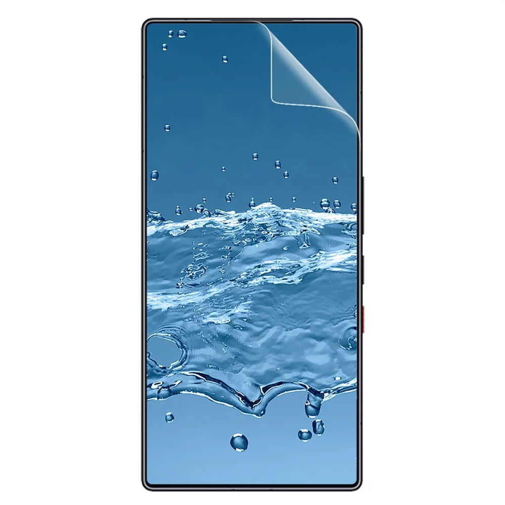IMAK Hydrogel Film 4th For ZTE nubia RedMagic 11S Pro+ 5G / 11S Pro 5G / 11 Pro 5G / 11 Pro+ 5G Full Screen Protector Ultra Clear Full Glue Soft TPU Film (Fingerprint Unlock) - Transparent - 4