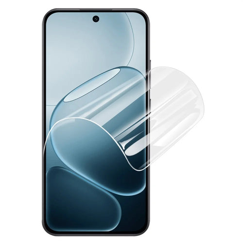 IMAK Hydrogel Film 4th For Oppo A6 Pro 4G / 5G Full Screen Protector Ultra Clear Full Glue Soft TPU Film (Fingerprint Unlock) - Transparent - 1