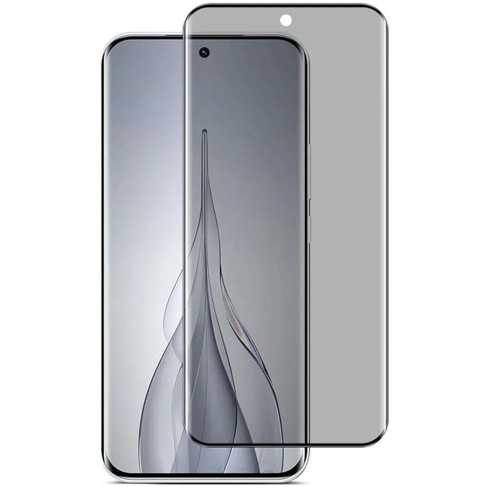 IMAK For TECNO Spark Slim 4G / Pova Slim 5G Anti Spy Screen Protector Side Glue Full Cover Tempered Glass Film - 1