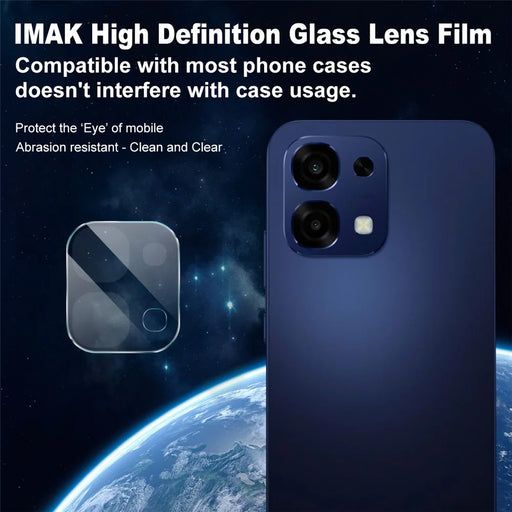 IMAK For Oppo A6 Pro 4G / 5G Full Coverage Camera Lens Protector Slim Tempered Glass Lens Film - 2